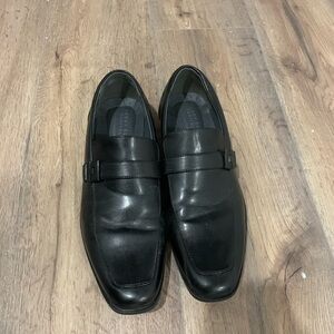 Perry Ellis Black Slip-On Loafers
